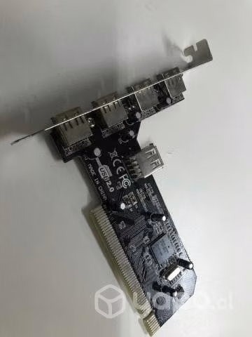 Tarjeta PCI USB 2.0