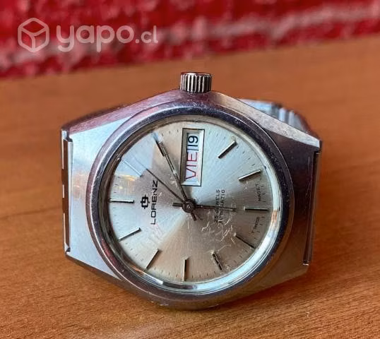Antiguo Reloj Vintage Lorenz Automático - Imagen 2