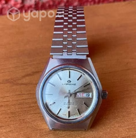 Antiguo Reloj Vintage Lorenz Automático