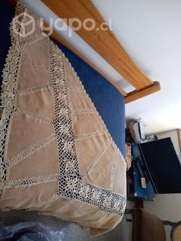 Chales finos de gamuza con hilo seda natural muy e - Imagen 3
