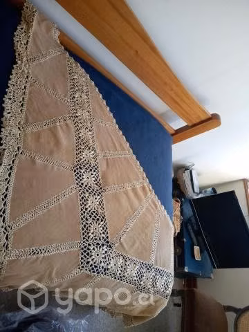 Chales finos de gamuza con hilo seda natural muy e - Imagen 2