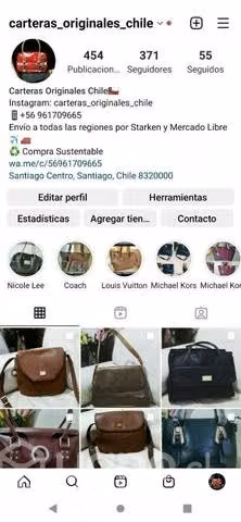 Cartera Coach original Monogram