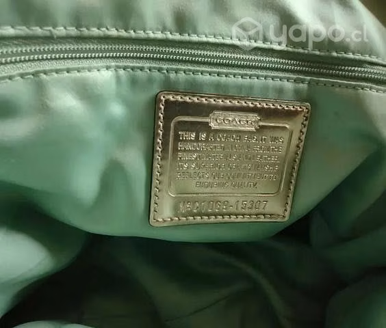 Cartera Coach original Monogram