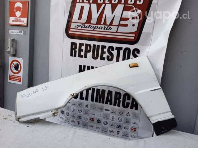 Tapabarro Izquierdo Fiat Fiorino Blanco 20