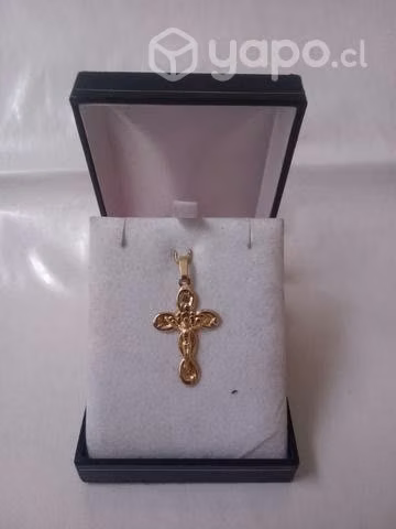 Crucifijo PLATA Y ORO