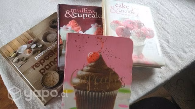 Set de libros de repostería