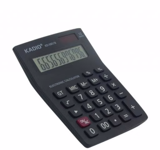 Calculadora 12 Digitos, Mediana. KD-3851B