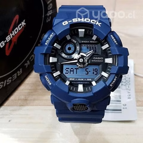 Reloj casio ga700-2a gshock nuevos