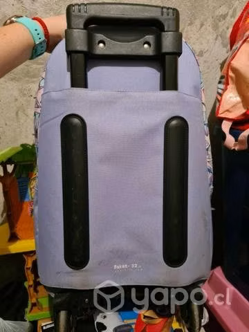 Mochila y lonchera usadas
