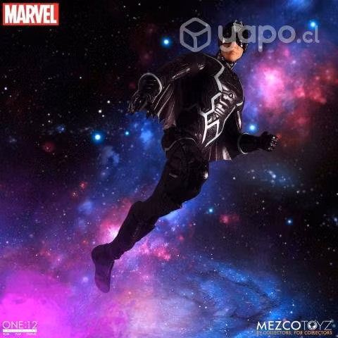 INHUMANS: BLACK BOLT & LOCKJAW by MEZCO ONE 12 COL - Imagen 5