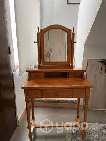 tocador de madera - Imagen 2