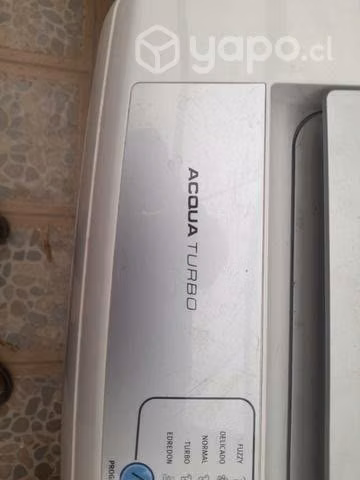 Lavadora electrolux
