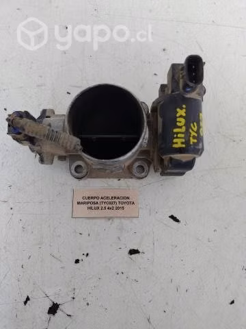 Cuerpo Aceleracion Mariposa (TYC027) Toyota Hilux