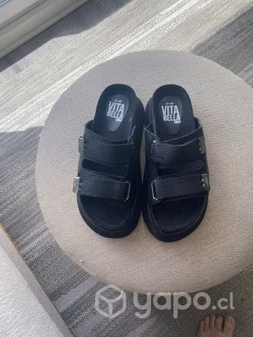 Sandalias nuevas cuero nro 37