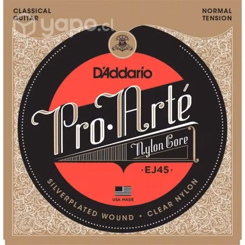 D'Addario EJ45 Guitarra Clasica NT