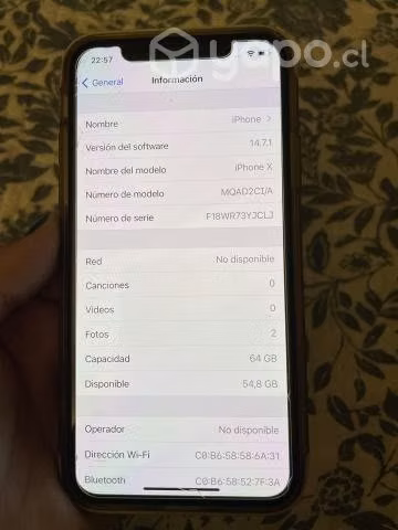 IPhone X 64gb