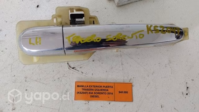 Manilla Exterior Puerta Trasera Izquierda (KSZ047)