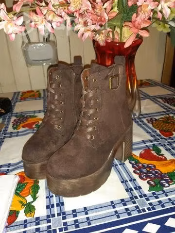 Botines Cafes Nuevos