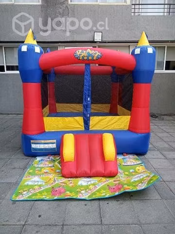 castillo inflable mediano y cama elástica - Imagen 3