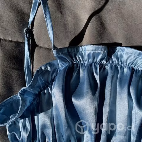 Polera/top de seda