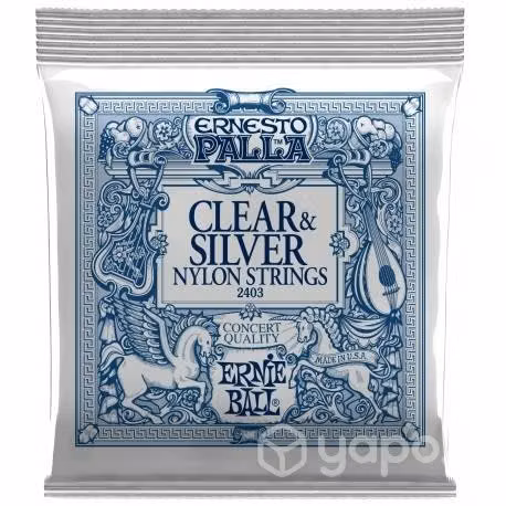 Set Cuerdas Guitarra Clásica Nylon Ernie Ball 2403