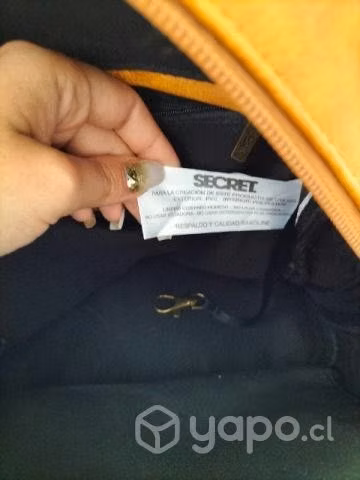 Cartera/mochila Saxoline Secret nueva - Imagen 4
