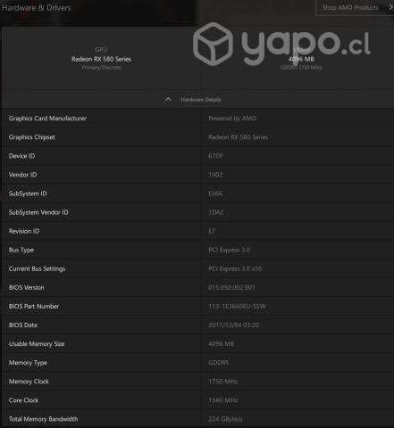 GPU AMD RX 580 nitro+ 4GB Full Bundle - Imagen 3