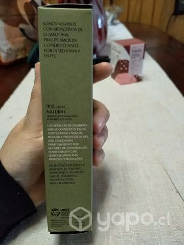 Crema para masaje corporal