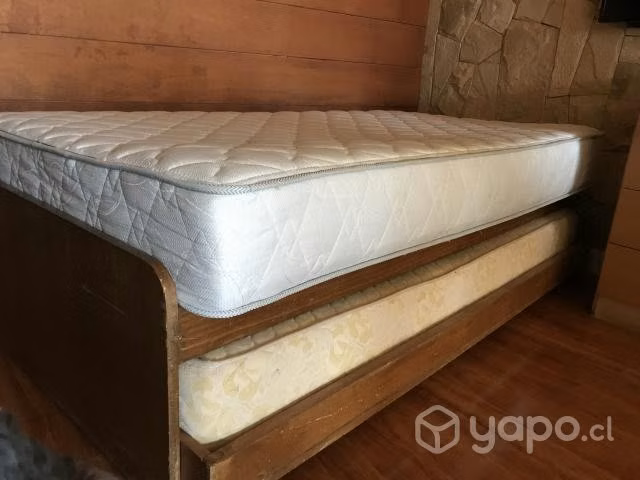 Cama nido plaza y media