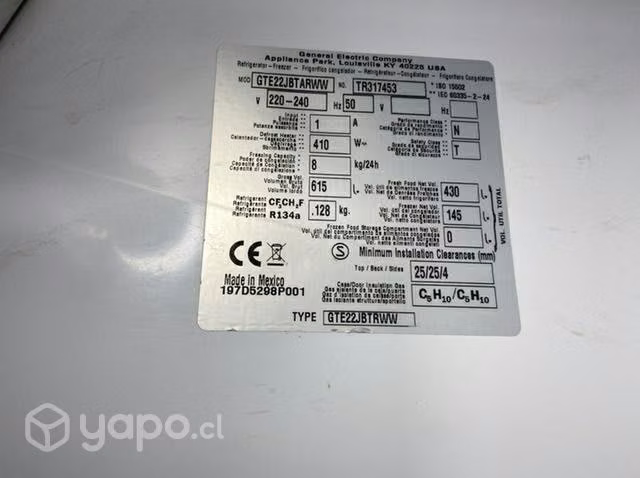 Refrigerador GE - Imagen 2
