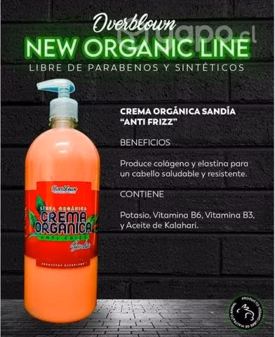 Cremas capilares orgánicas
