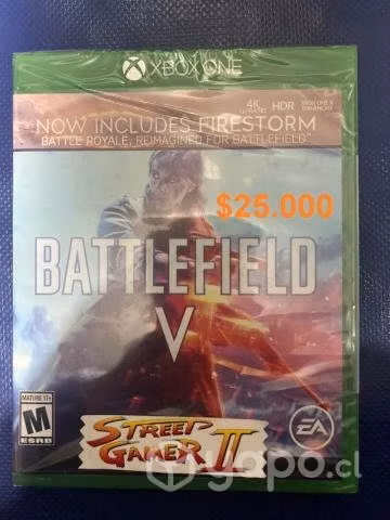 Battlefield 5 xbox one nuevo sellado