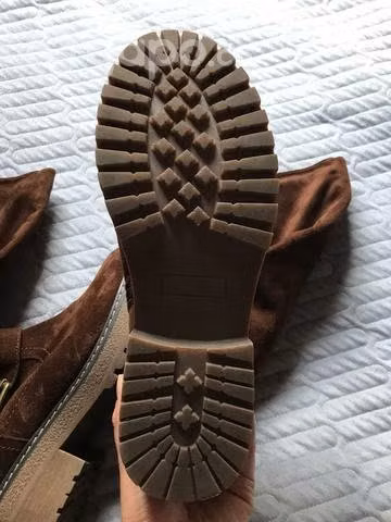Lindas botas cafe casi nuevas