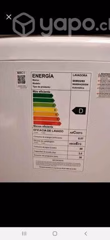 Lavadora Samsung 8 kilos como nueva 8 meses de uso