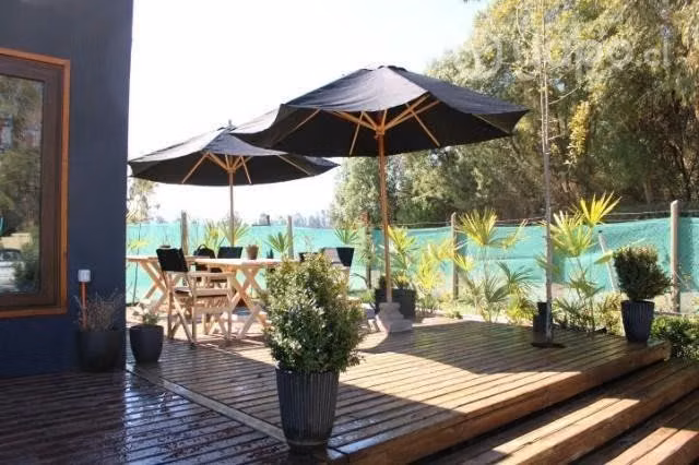 Kit Terraza Madera Nativa, Mesa + 2 sillas plegabl