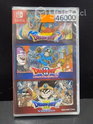 Nintendo switch Dragon quest 1 2 3