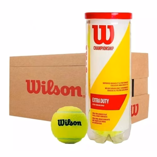 Pelotas De Tenis Wilson (3 Unidades, Premiun)