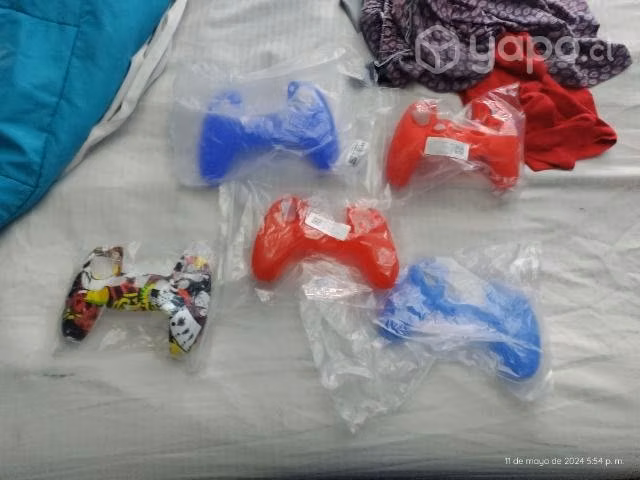 Goma o silicona protectora para control ps5 nuevas
