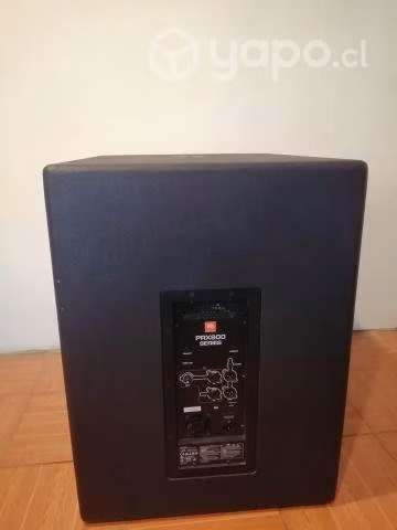Set completo de audio, 2 cajas RCF, 1 Sub-bajo JBL