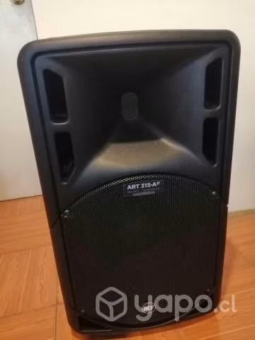Set completo de audio, 2 cajas RCF, 1 Sub-bajo JBL