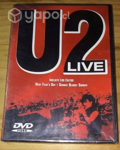 U2 - Live "2008" 12 Videos Nuevo & Sellado Edición