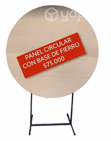 Candy bar mesas y panel