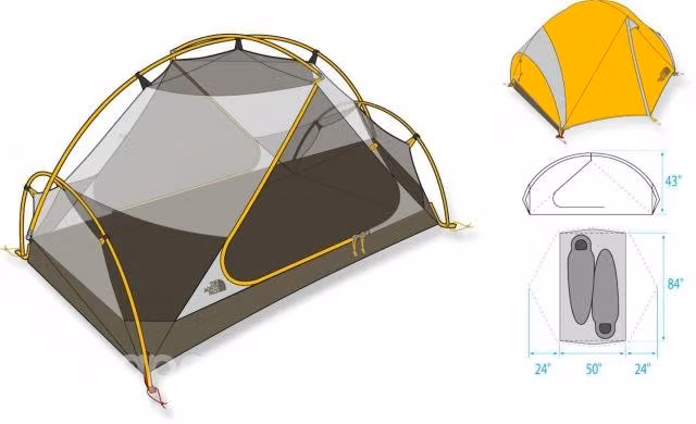 Carpa Triarch 2 The North Face - Imagen 3