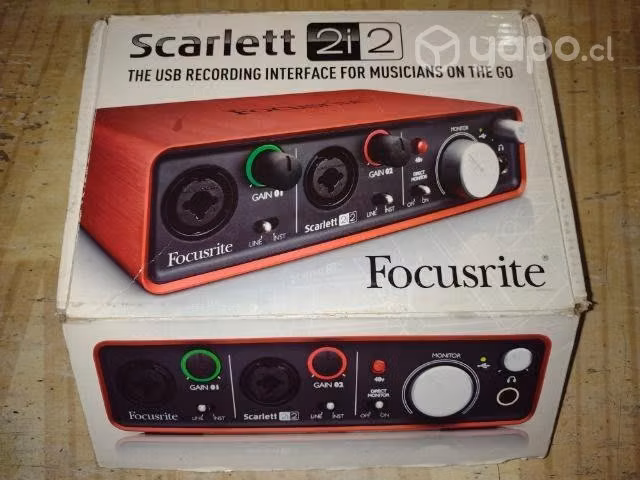 Focusrite Scarlett 2i2 1st Gen para repuesto