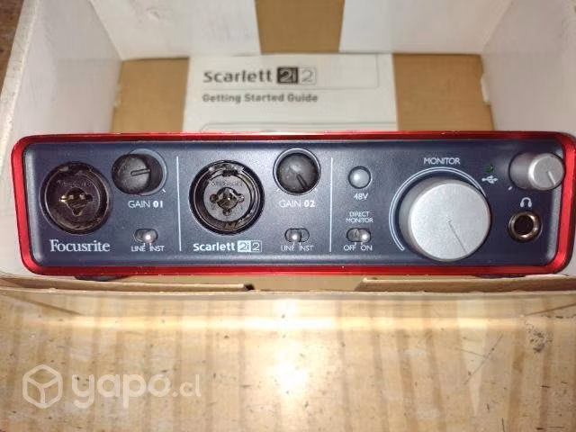 Focusrite Scarlett 2i2 1st Gen para repuesto