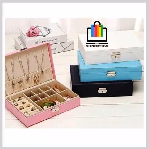 Joyero Organizador Elegante un Nivel