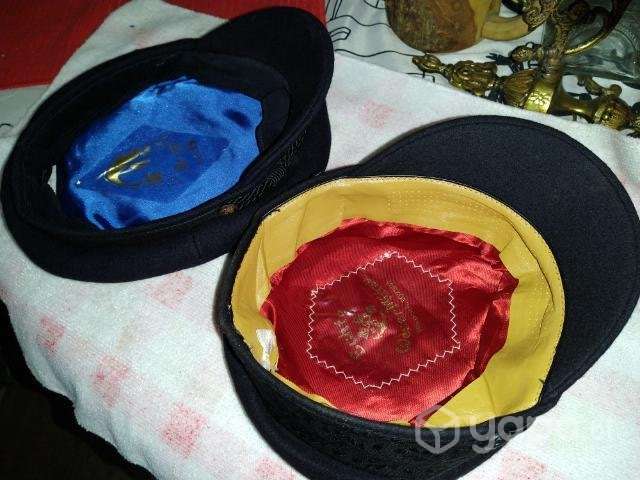 Antiguas gorras alemanas marino originales ,2 unid - Imagen 4