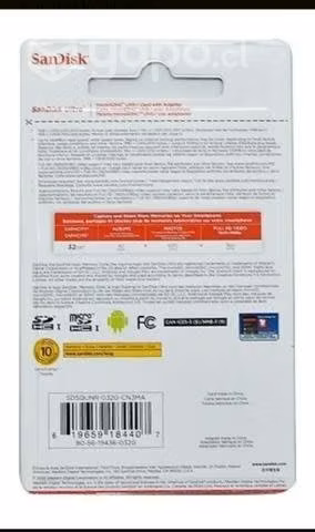 Micro sd 32 gb sandisk - Imagen 2