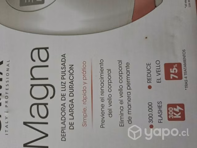 Depiladora ipl
