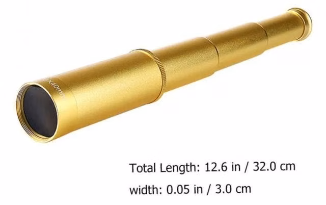 Catalejo Monocular Pirata Para Niños 25x40mm Teles